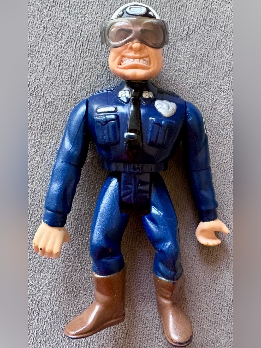 Vintage Police Academy Eugene Tackleberry 1989 Kenner Action Figure